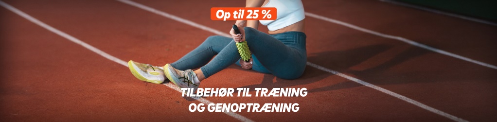 Tilbehr til trning fra udvalgte brands - Op til 25 %